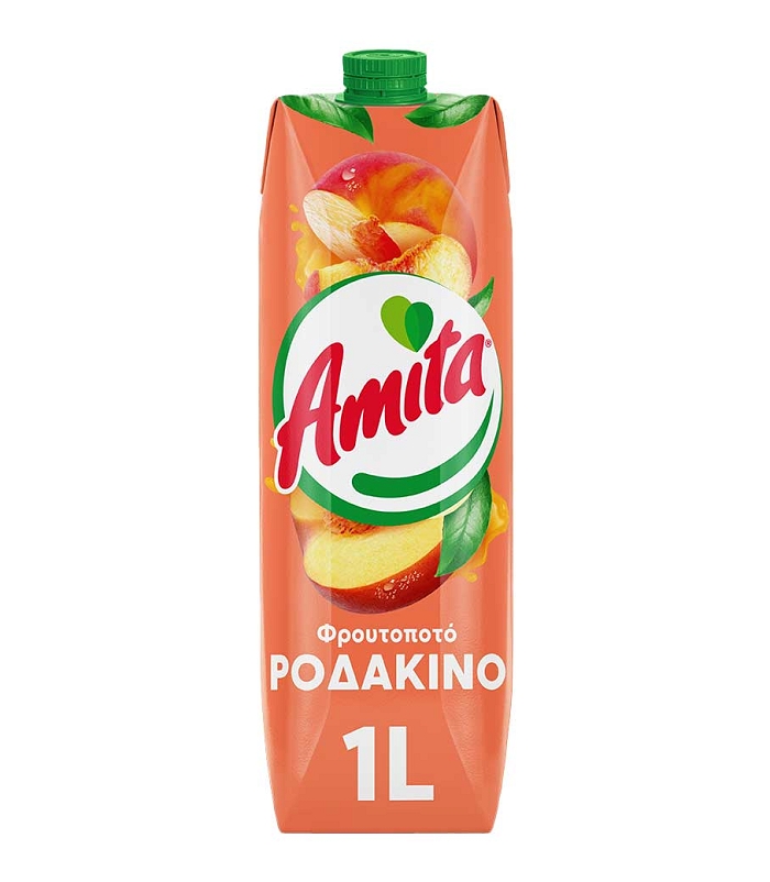 ΑΜΙΤΑ ΡΟΔΑΚΙΝΟ TETRAPACK 1LT