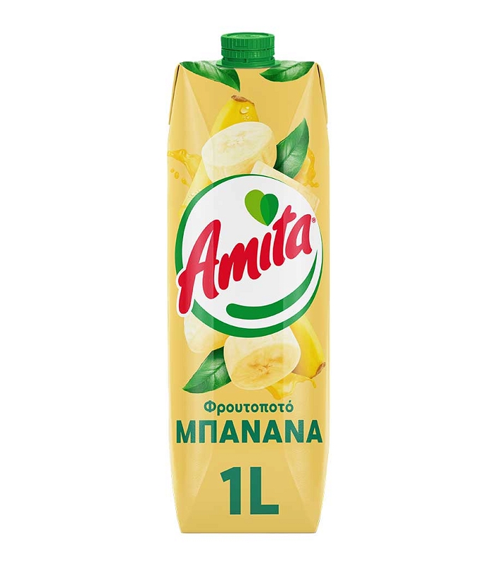 ΑΜΙΤΑ ΜΠΑΝΑΝΑ TETRAPACK 1LT