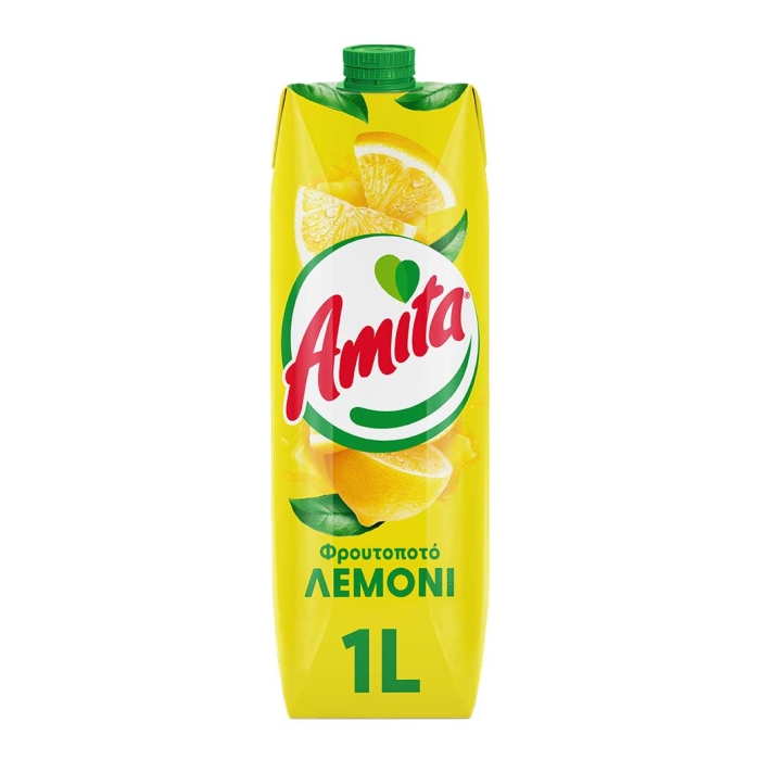 ΑΜΙΤΑ ΛΕΜΟΝΙ TETRAPACK 1LT