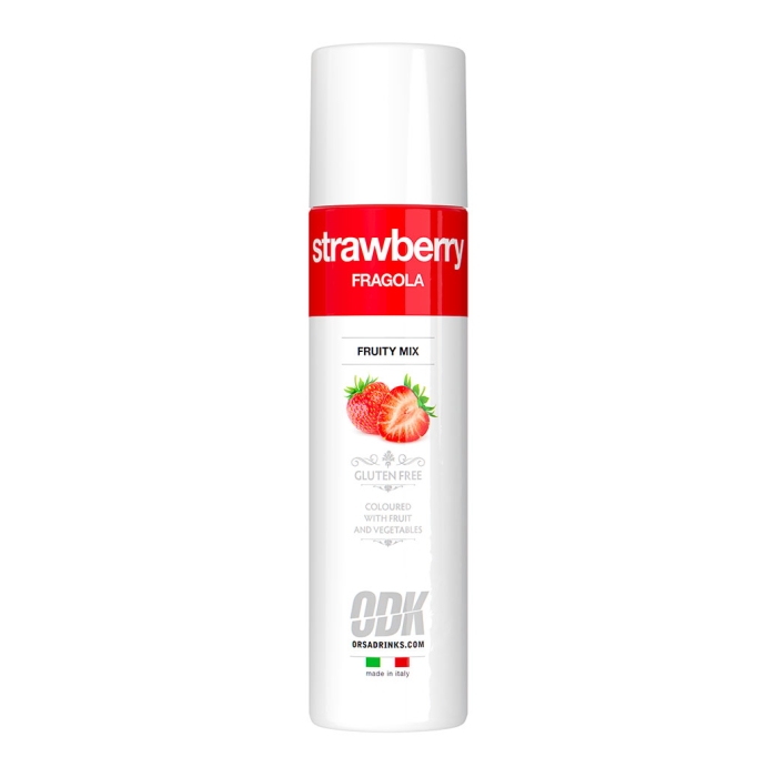 ODK STRAWBERRY (ΦΡΑΟΥΛΑ) PUREE 750ml (1kg)