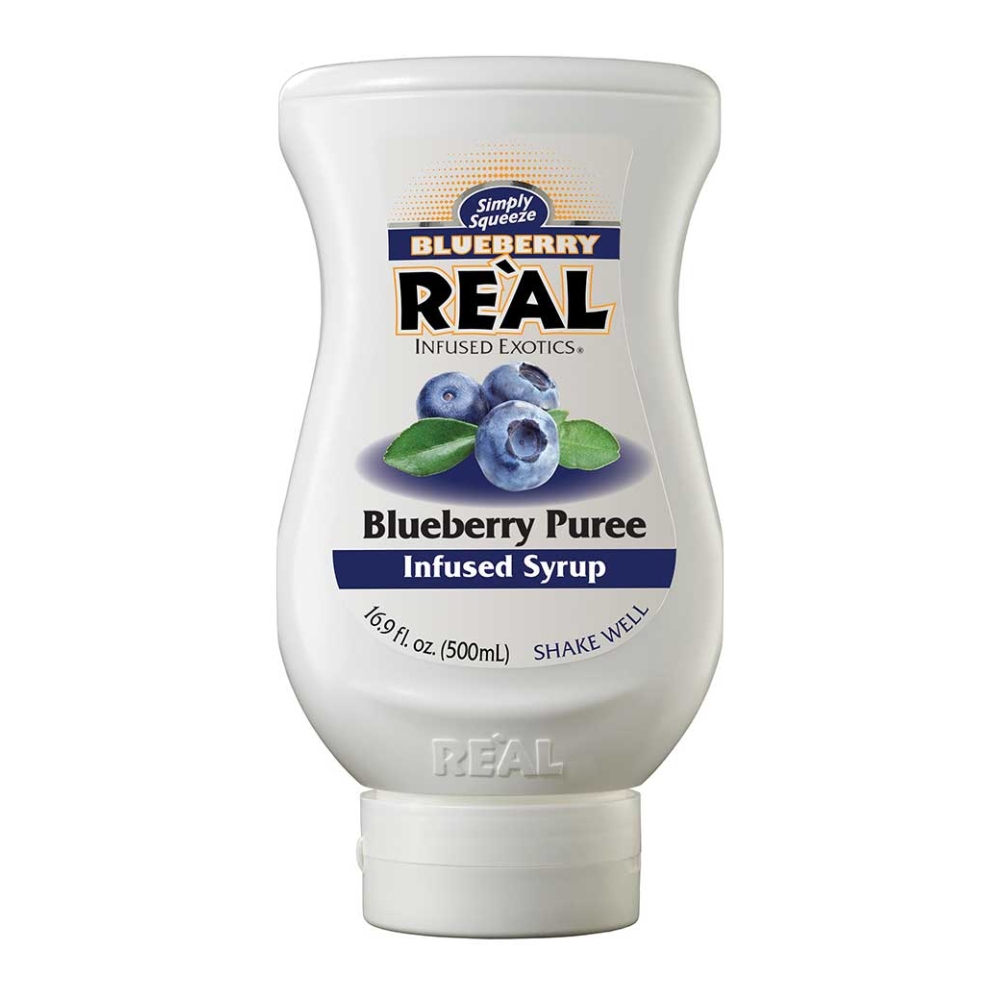 REAL BLUEBERRY PUREE (ΜΥΡΤΙΛΟ) INFUSED SYRUP (16.9oz) 500ml