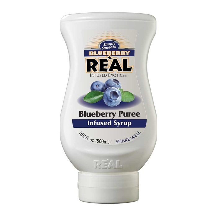 REAL BLUEBERRY PUREE (ΜΥΡΤΙΛΟ) INFUSED SYRUP (16.9oz) 500ml