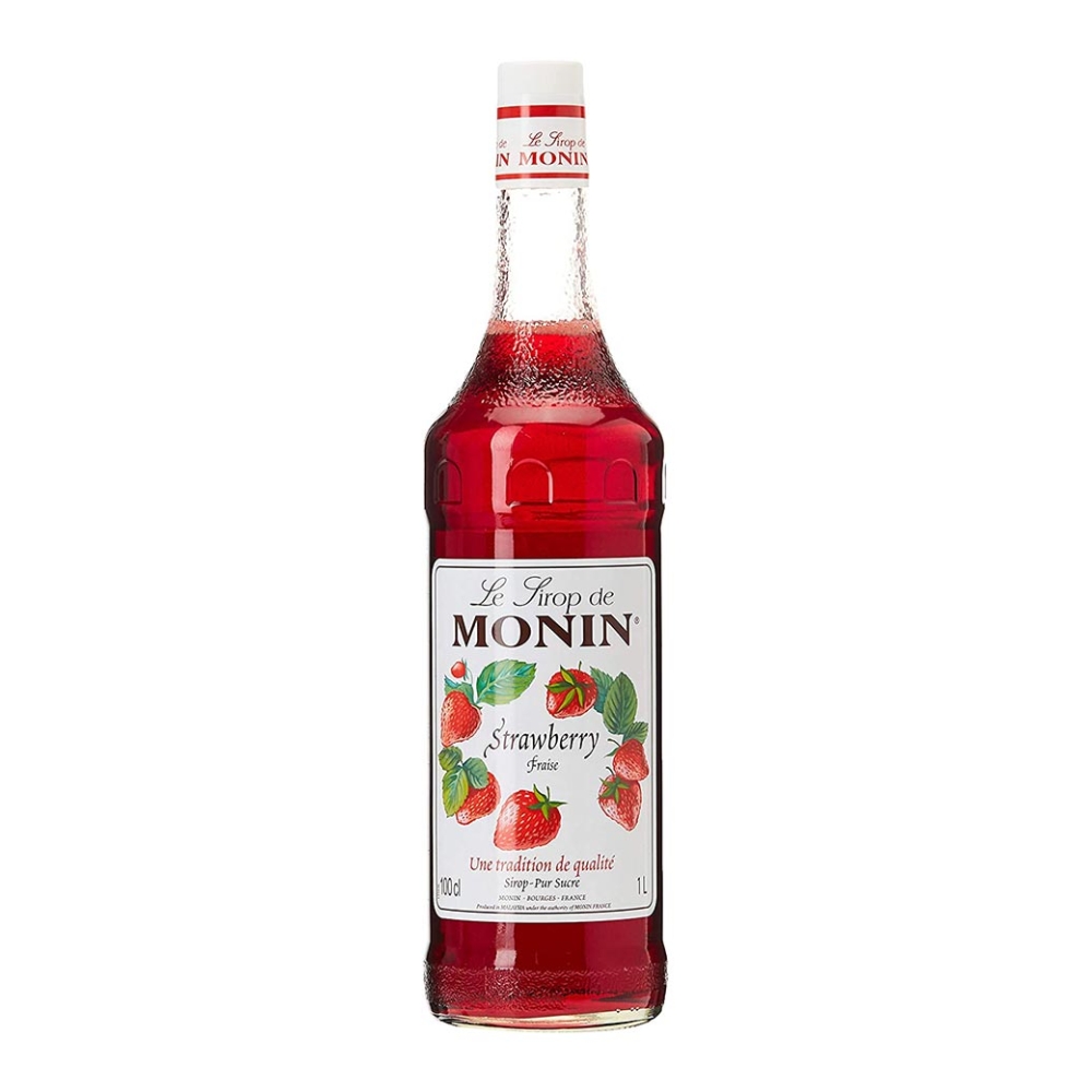 MONIN STRAWBERRY (ΦΡΑΟΥΛΑ) SYRUP 1LT