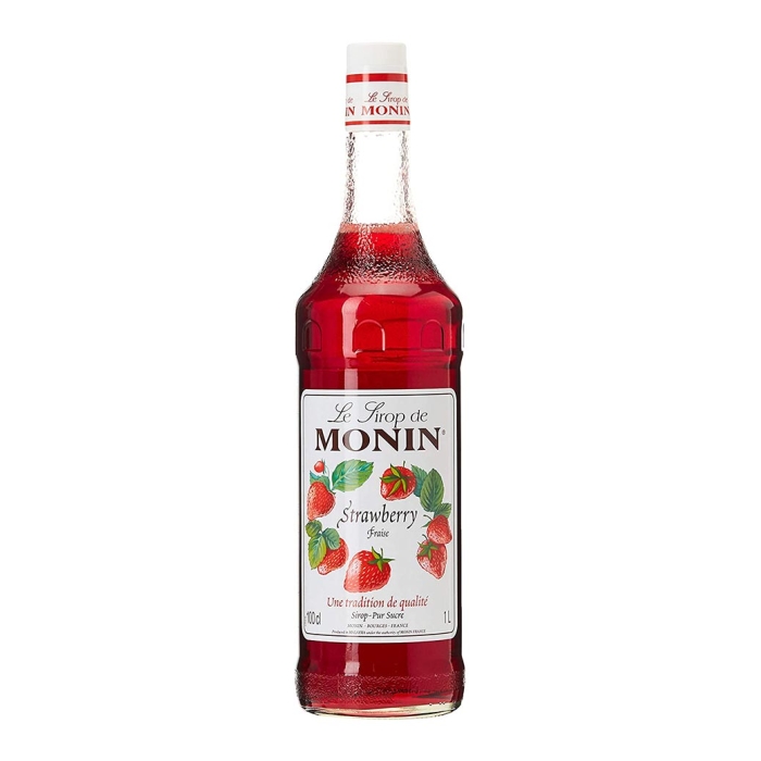 MONIN STRAWBERRY (ΦΡΑΟΥΛΑ) SYRUP 1LT