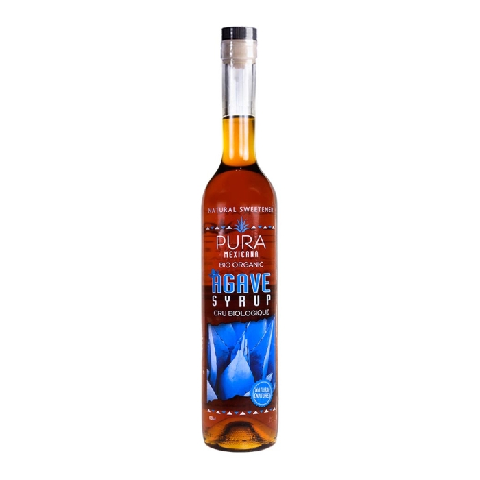 PURA AGAVE CRU BIOLOGIQUE SYRUP ΓΥΑΛΙΝΗ ΦΙΑΛΗ 500ml