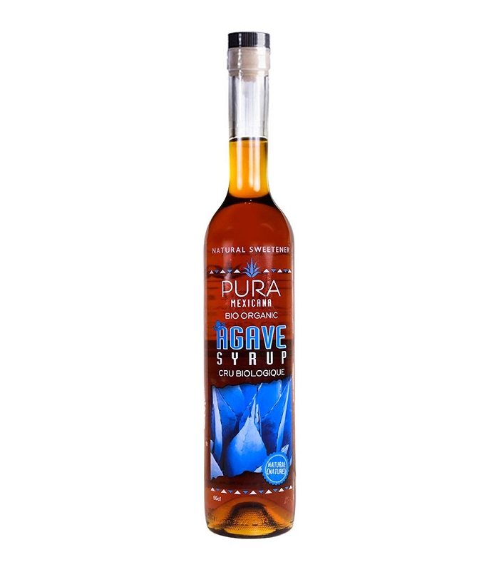 PURA AGAVE CRU BIOLOGIQUE SYRUP ΓΥΑΛΙΝΗ ΦΙΑΛΗ 500ml