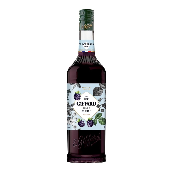 GIFFARD BLACKBERRY (MURE / ΜΑΥΡΟ ΒΑΤΟΜΟΥΡΟ) SYRUP 1LT