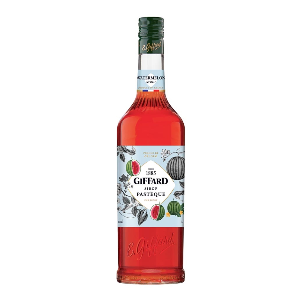 GIFFARD WATERMELON (PASTEQUE / ΚΑΡΠΟΥΖΙ) SYRUP 1LT