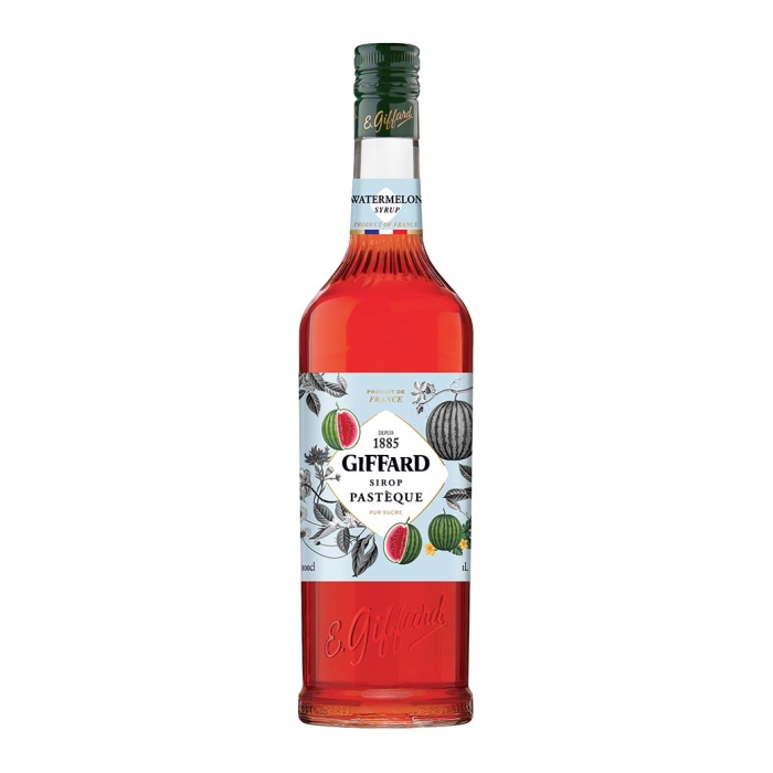 GIFFARD WATERMELON (PASTEQUE / ΚΑΡΠΟΥΖΙ) SYRUP 1LT