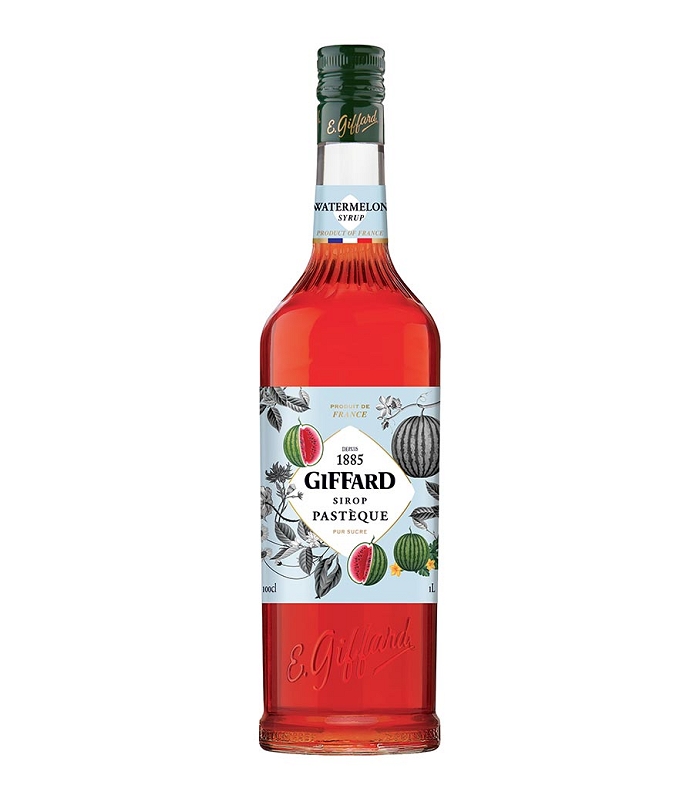 GIFFARD WATERMELON (PASTEQUE / ΚΑΡΠΟΥΖΙ) SYRUP 1LT