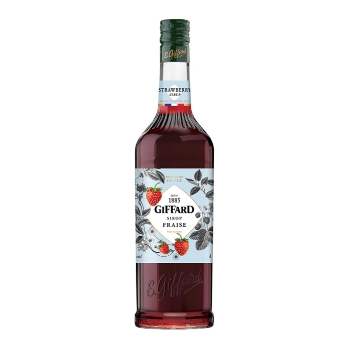 GIFFARD STRAWBERRY (FRAISE / ΦΡΑΟΥΛΑ) SYRUP 1LT