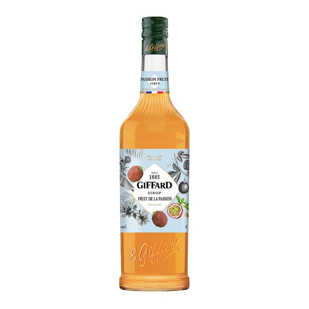 GIFFARD PASSION FRUIT SYRUP 1LT