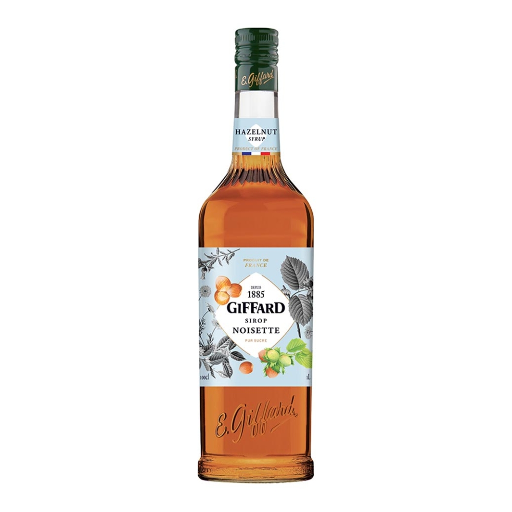 GIFFARD HAZELNUT (NOISETTE / ΦΟΥΝΤΟΥΚΙ) SYRUP 1LT