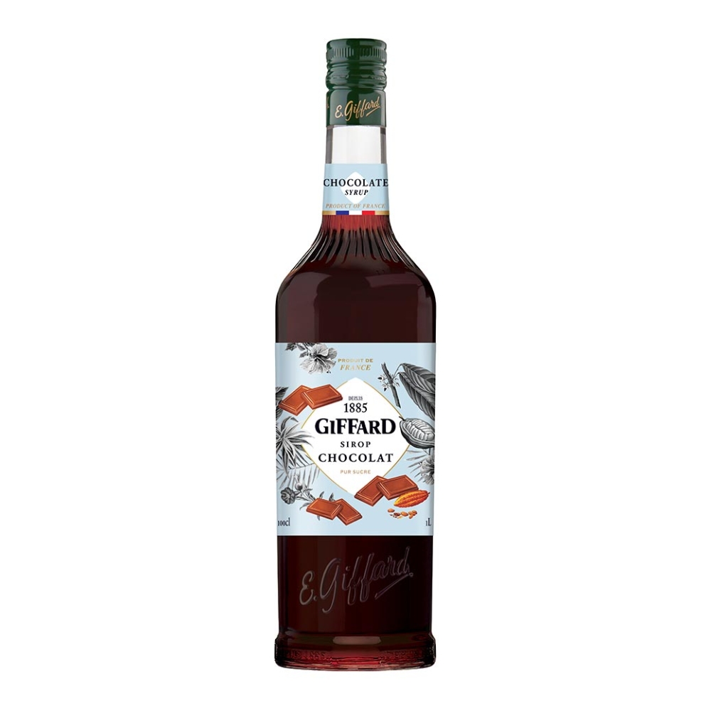 GIFFARD BLACK CHOCOLATE (CHOCOLAT NOIR /  ΣΟΚΟΛΑΤΑ) SYRUP 1LT