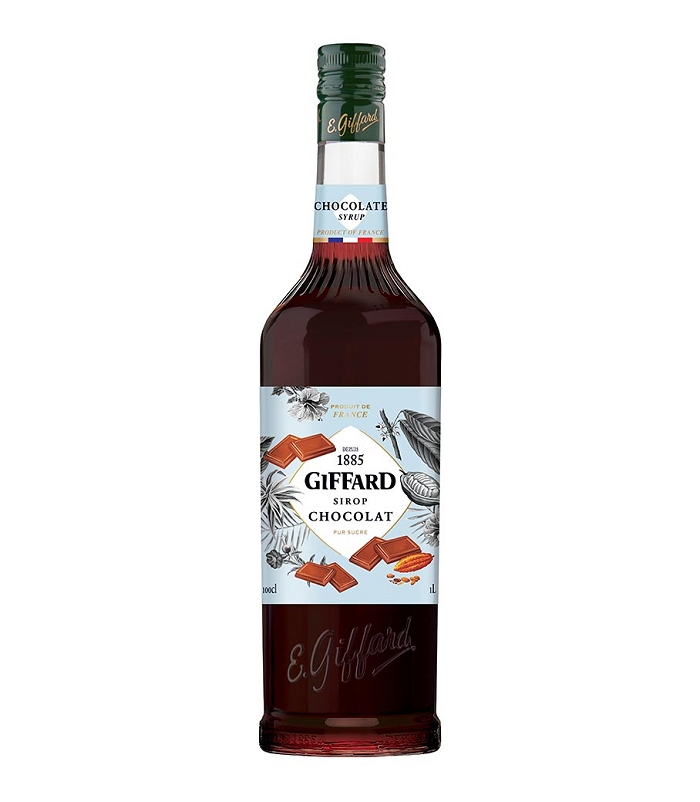 GIFFARD BLACK CHOCOLATE (CHOCOLAT NOIR /  ΣΟΚΟΛΑΤΑ) SYRUP 1LT