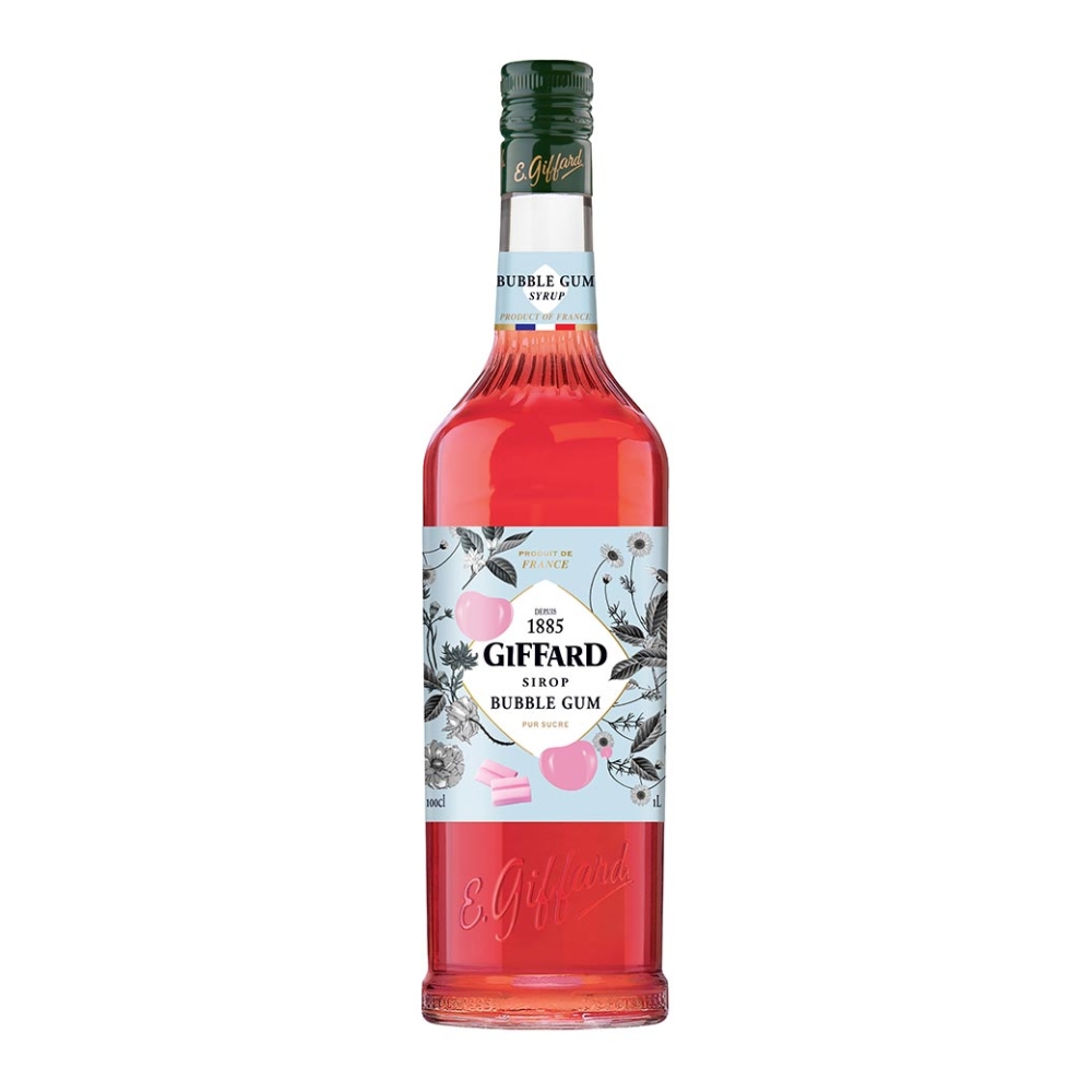 GIFFARD BUBBLE GUM (ΤΣΙΧΛΟΦΟΥΣΚΑ) SYRUP 1LT