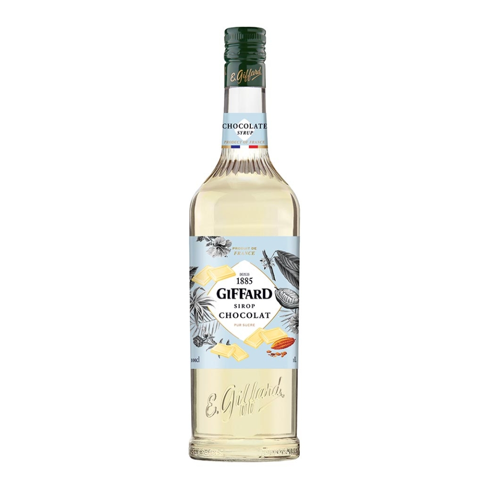 GIFFARD WHITE CHOCOLATE (CHOCOLAT / ΛΕΥΚΗ ΣΟΚΟΛΑΤΑ) SYRUP 1LT