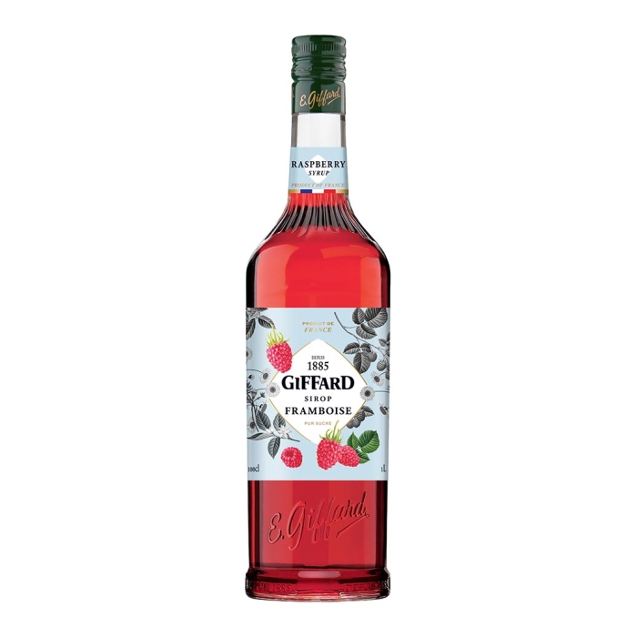 GIFFARD RASPBERRY (FRAMBOISE / ΚΟΚΚΙΝΟ ΒΑΤΟΜΟΥΡΟ) SYRUP 1LT
