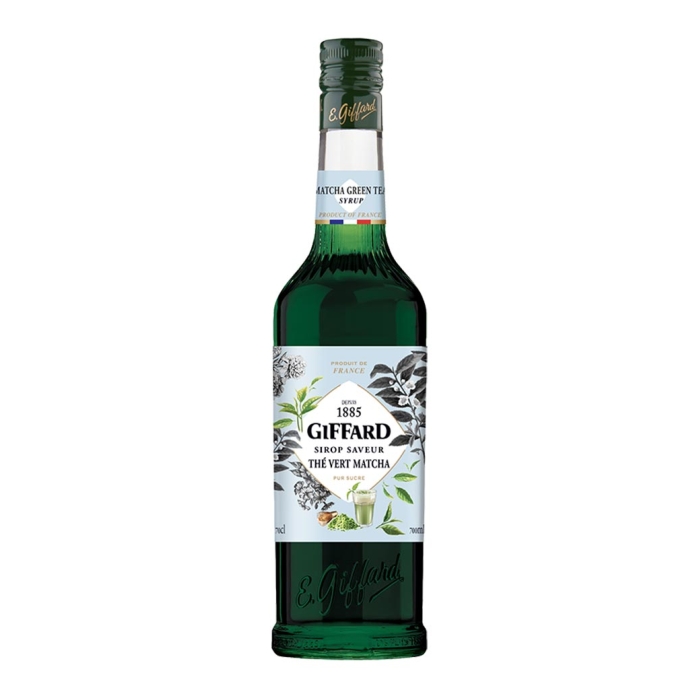 GIFFARD MATCHA GREEN TEA (SAVEUR THE VERT MATCHA / ΠΡΑΣΙΝΟ ΤΣΑΙ) SYRUP 700ml