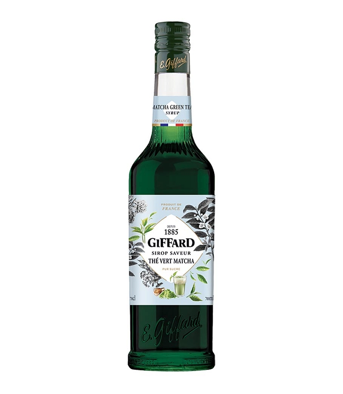 GIFFARD MATCHA GREEN TEA (SAVEUR THE VERT MATCHA / ΠΡΑΣΙΝΟ ΤΣΑΙ) SYRUP 700ml