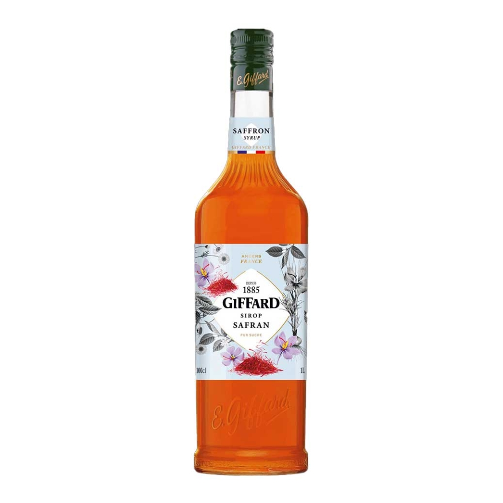 GIFFARD SAFRAN (SAFFRON / ΚΡΟΚΟΣ ΣΑΦΡΑΝ) SYRUP 1LT