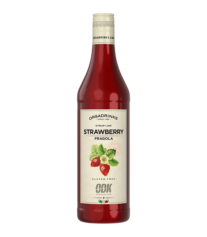 ODK STRAWBERRY (ΦΡΑΟΥΛΑ) SYRUP 750ml