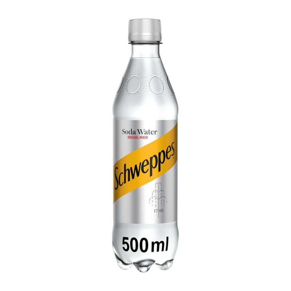 SCHWEPPES SODA PET 500ml