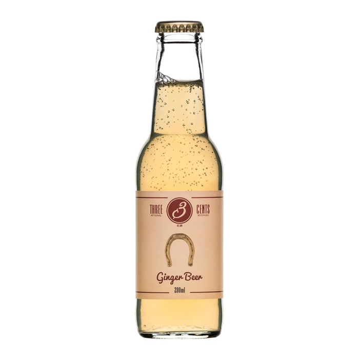 THREE CENTS GINGER BEER 200ml