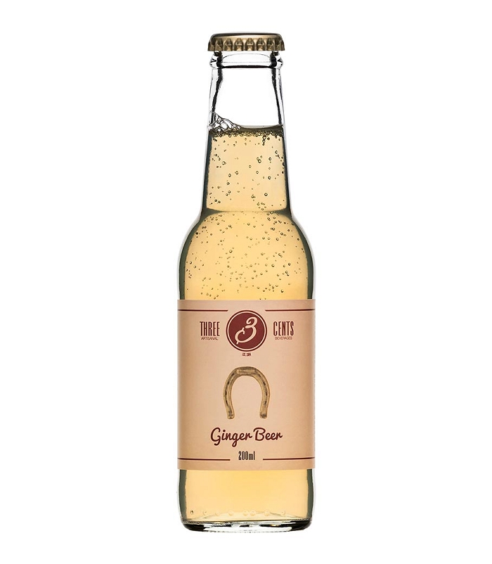 THREE CENTS GINGER BEER 200ml