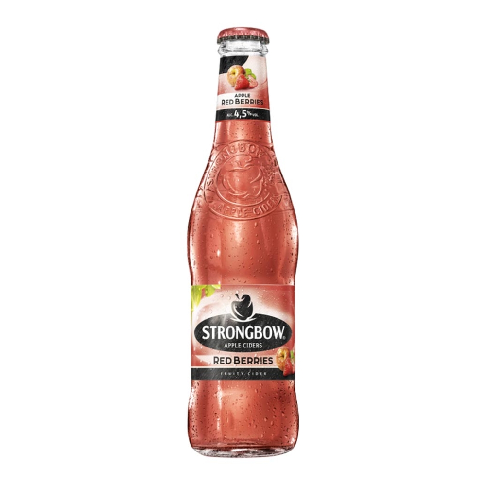 STRONGBOW RED BERRIES (ΚΟΚΚΙΝΑ ΜΟΥΡΑ) CIDER 330ml