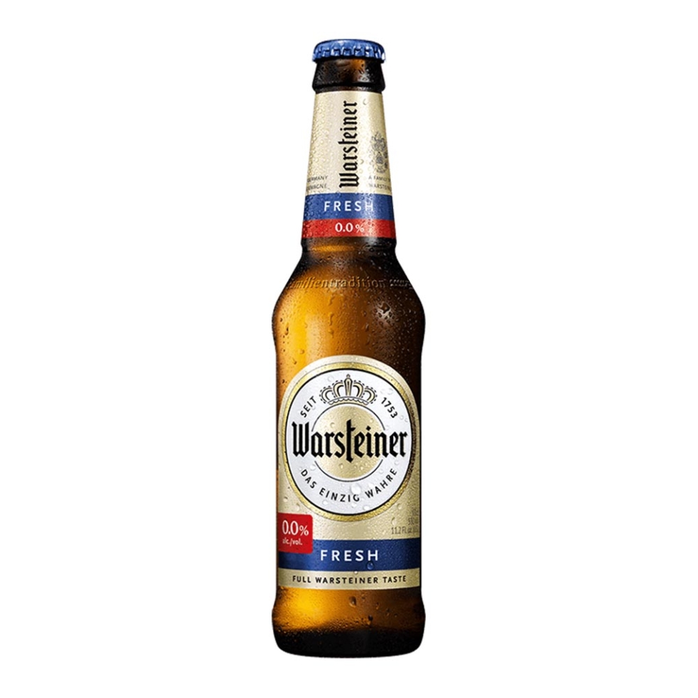WARSTEINER FRESH 0.0% ALCOHOL FREE BEER 330ml