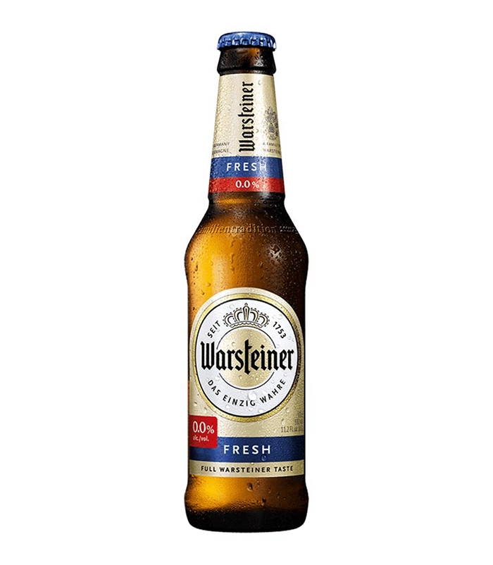 WARSTEINER FRESH 0.0% ALCOHOL FREE BEER 330ml
