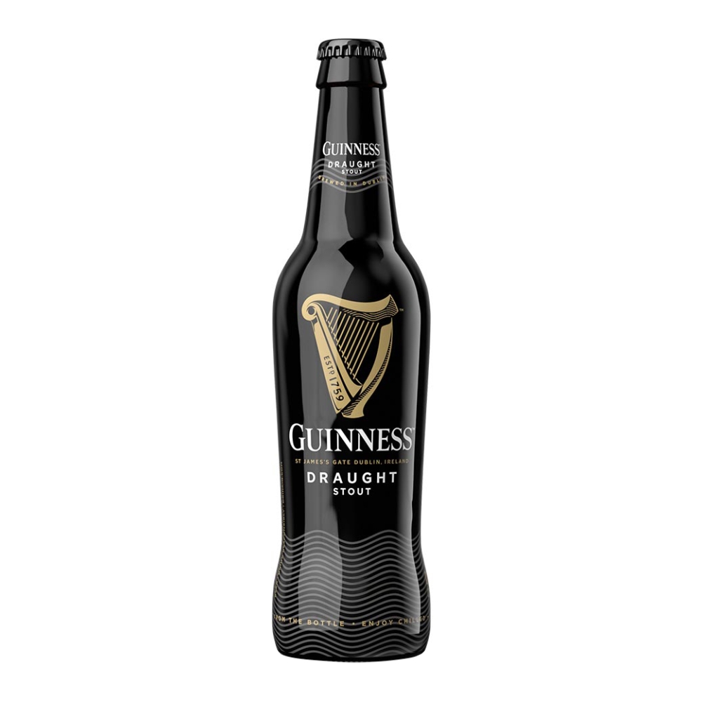 GUINNESS DRAUGHT STOUT BEER 330ml