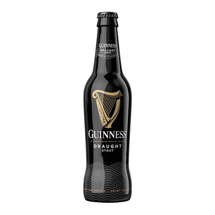 GUINNESS DRAUGHT STOUT BEER 330ml