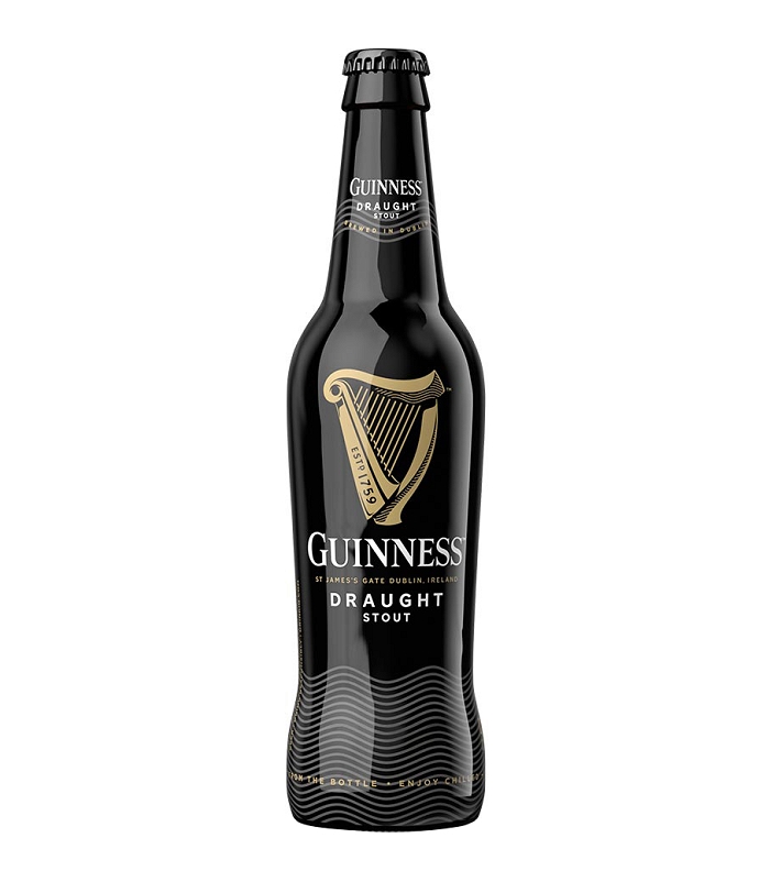 GUINNESS DRAUGHT STOUT BEER 330ml