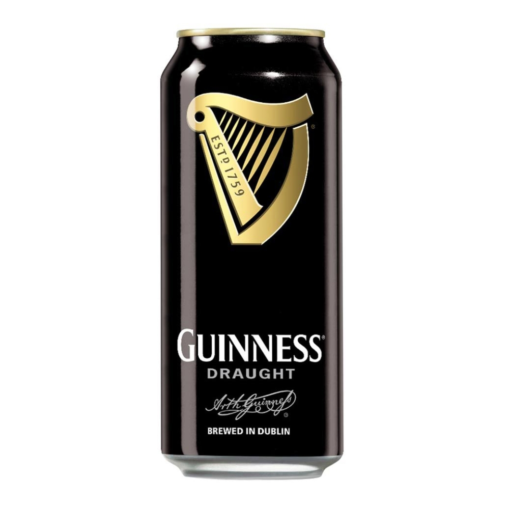 GUINNESS DRAUGHT STOUT BEER ΚΟΥΤΙ 440ml