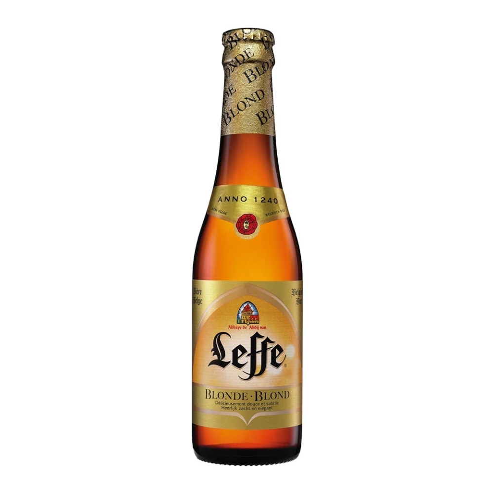 LEFFE BLONDE ABBEY ALE BEER 330ml