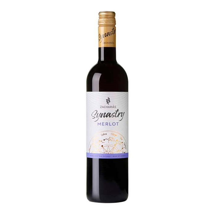 ΖΑΧΑΡΙΑΣ SYNASTRY (ΣΥΝΑΣΤΡΙΑ) MERLOT 750ml