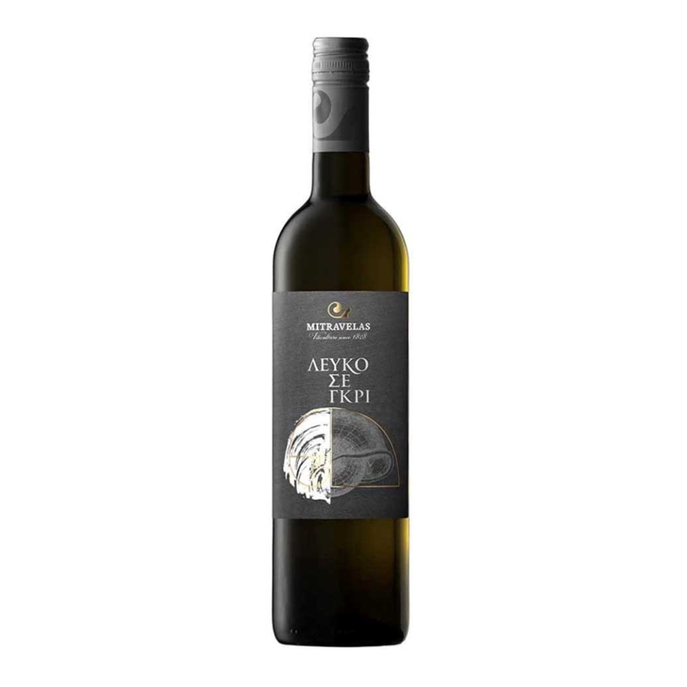 MITRAVELAS ΛΕΥΚΟ ΣΕ ΓΚΡΙ ΛΕΥΚΟΣ 750ml