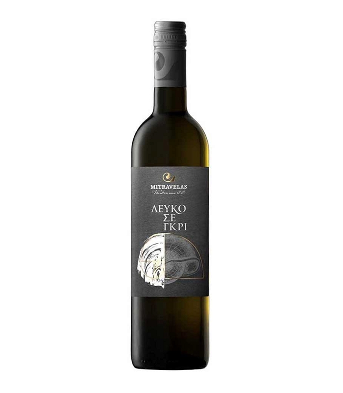 MITRAVELAS ΛΕΥΚΟ ΣΕ ΓΚΡΙ ΛΕΥΚΟΣ 750ml