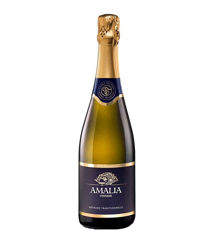 ΚΤΗΜΑ ΤΣΕΛΕΠΟΥ VINTAGE AMALIA BRUT ΑΦΡΩΔΗΣ ΛΕΥΚΟΣ 750ml
