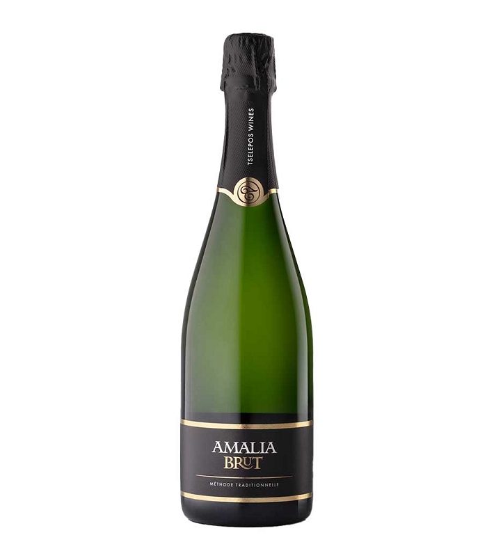 ΚΤΗΜΑ ΤΣΕΛΕΠΟΥ AMALIA BRUT (N.V) ΑΦΡΩΔΗΣ ΛΕΥΚΟΣ 750ml