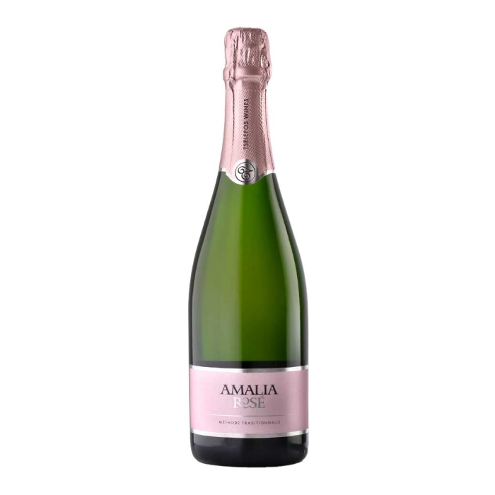 ΚΤΗΜΑ ΤΣΕΛΕΠΟΥ AMALIA BRUT (N.V) ΑΦΡΩΔΗΣ ΡΟΖΕ 750ml