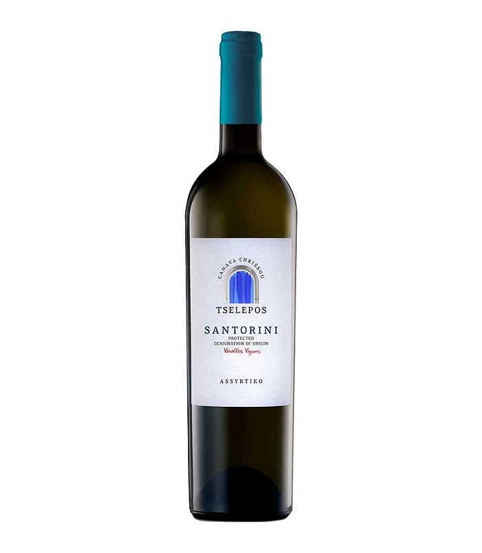 ΚΑΝΑΒΑ ΧΡΥΣΟΥ-ΤΣΕΛΕΠΟΣ ΣΑΝΤΟΡΙΝΗ 750ml