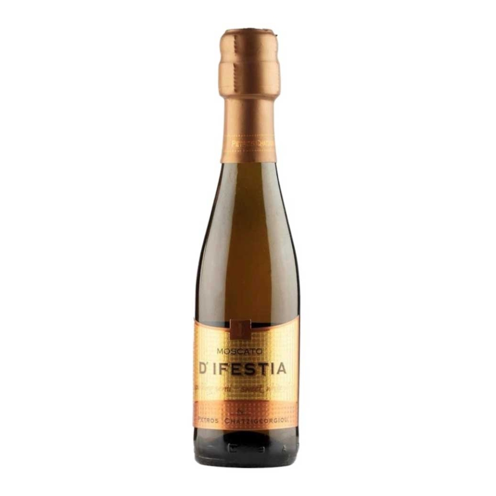 ΚΤΗΜΑ ΧΑΤΖΗΓΕΩΡΓΙΟΥ MOSCATO D' IFESTIA ΗΜΙΑΦΡΩΔΗΣ ΛΕΥΚΟΣ 200ml 
