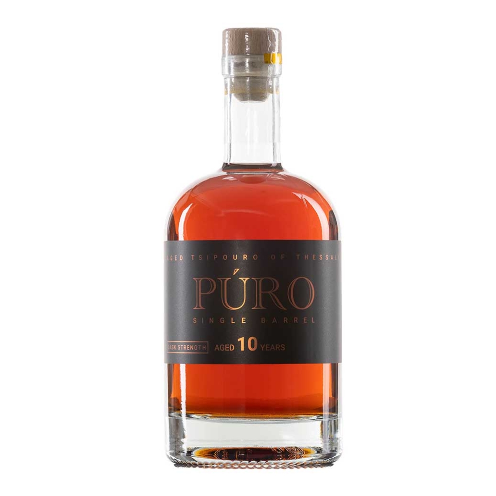 PURO 10 Y.O SINGLE BARREL CASK STRENGTH ΠΑΛΑΙΩΜΕΝΟ ΤΣΙΠΟΥΡΟ 500ml