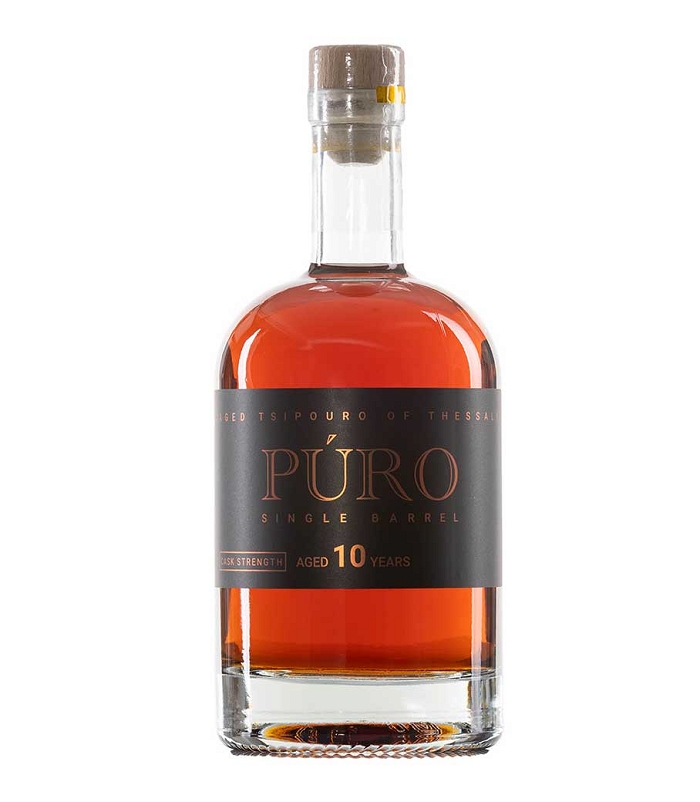 PURO 10 Y.O SINGLE BARREL CASK STRENGTH ΠΑΛΑΙΩΜΕΝΟ ΤΣΙΠΟΥΡΟ 500ml