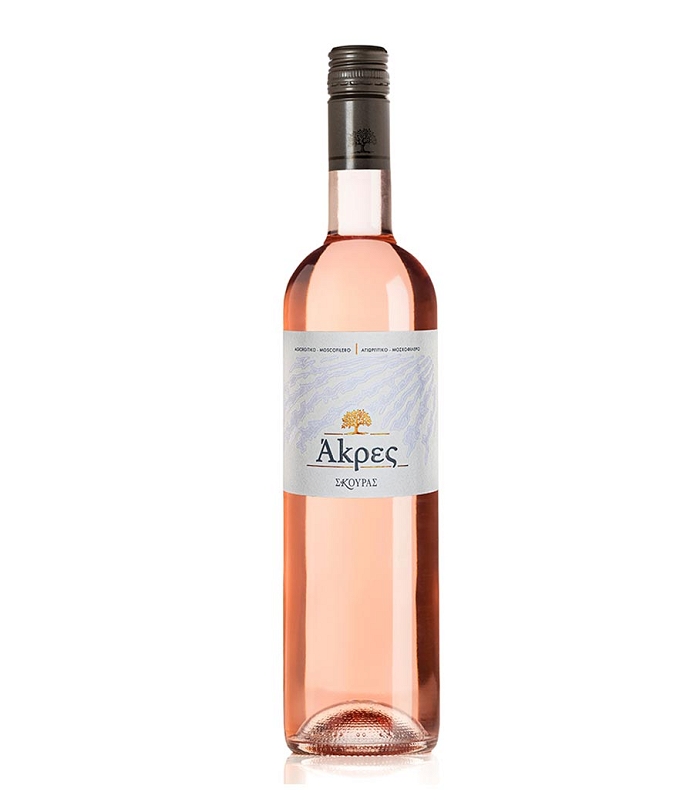 ΣΚΟΥΡΑΣ ΑΚΡΕΣ ΡΟΖΕ 750ml