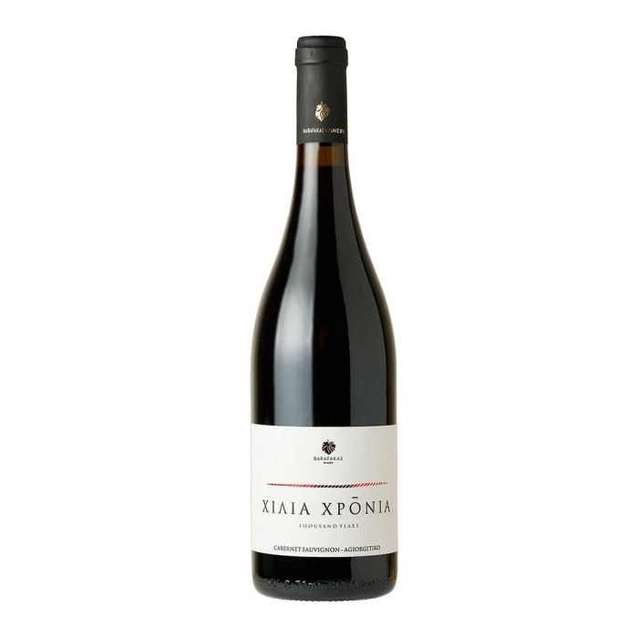 ΜΠΑΡΑΦΑΚΑΣ ΧΙΛΙΑ ΧΡΟΝΙΑ ΕΡΥΘΡΟΣ 750ml