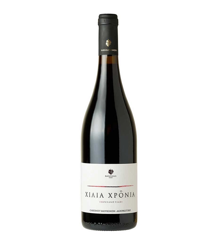 ΜΠΑΡΑΦΑΚΑΣ ΧΙΛΙΑ ΧΡΟΝΙΑ ΕΡΥΘΡΟΣ 750ml